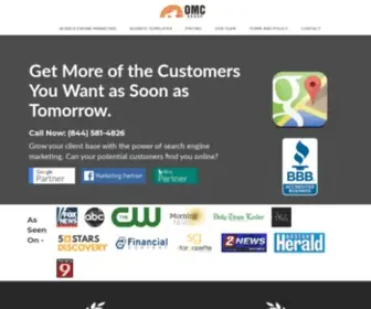 TheomcGroup.com(The OMC Group) Screenshot