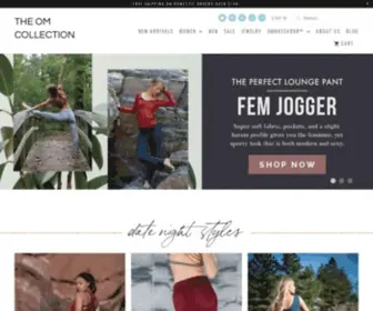 Theomcollection.com(Yoga Clothes) Screenshot