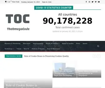 Theomegacode.com(The Omega Code) Screenshot