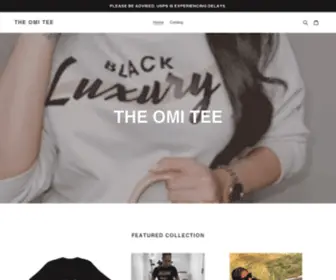 Theomitee.com(The Omi Tee) Screenshot