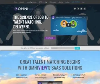 Theomniview.com(Talent Management & Selection Solutions) Screenshot