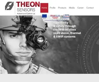 Theon.com(Theon Sensors) Screenshot