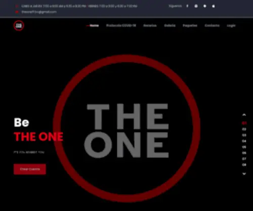 Theone.com.mx(The ONE) Screenshot