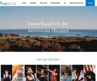 Theoneill.org(The Eugene O'Neill Theater Center) Screenshot