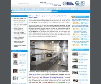 Theonejsc.vn(Chuyên gia đi đầu về Hệ thống Bếp công nghiệp Inox) Screenshot