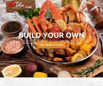 Theoneseafood.com(Build Your Own) Screenshot