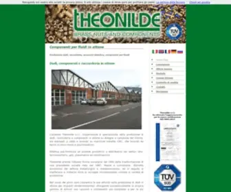 Theonilde.it(Dadi e raccordi in ottone) Screenshot