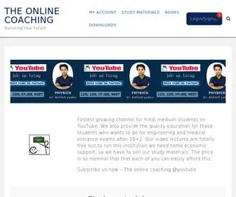 Theonlinecoaching.in(The Online Coaching) Screenshot