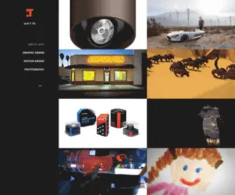 Theonlyjack.com(Jack T. Xü Graphic Design Portfolio) Screenshot