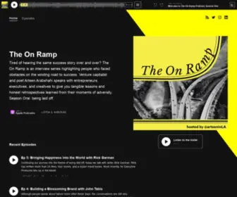 Theonramppodcast.com(The On Ramp Podcast) Screenshot