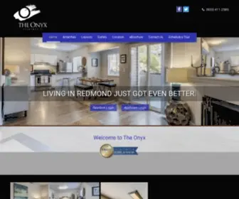 Theonyxaptsredmond.com(The Onyx) Screenshot