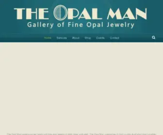 Theopalman.com(The Opal Man) Screenshot