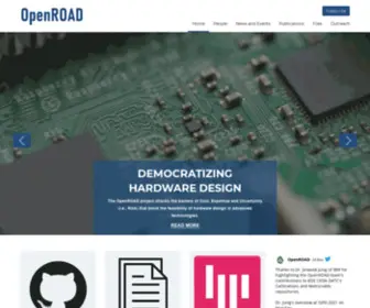 Theopenroadproject.org(Foundations and Realization of Open and Accessible Design) Screenshot