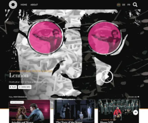 Theoperaplatform.eu(Watch opera for free) Screenshot