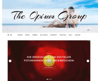 TheopiumGroup.com(The Opium Group) Screenshot