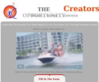 Theopportunitycreators.com(Theopportunitycreators) Screenshot