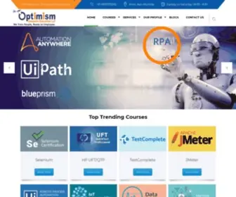 Theoptimismce.in(Selenium-training-in-navi-mumbai) Screenshot