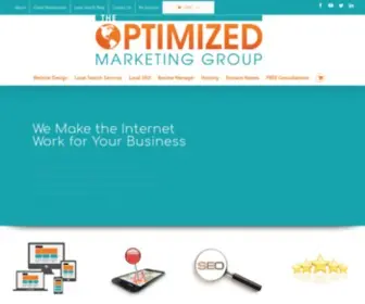 Theoptimizedmarketinggroup.com(Optimized Marketing Group) Screenshot