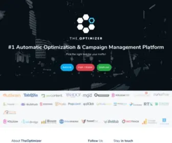 Theoptimizer.io(#1 Automatic Campaign Optimization and Management Platform) Screenshot