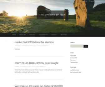 Theoptionsmaster.com(The Options Master) Screenshot