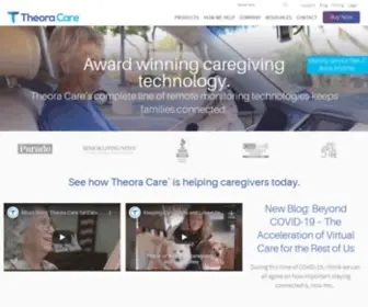 Theoracare.com(Caregiving Solutions for Elderly With Special Needs) Screenshot