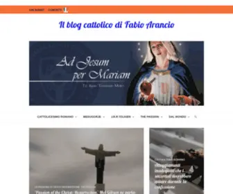 Theorangeblogger.com(Il blog cattolico di Fabio Arancio) Screenshot