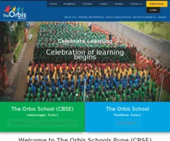 Theorbisschool.com(Best Schools in Pune CBSE) Screenshot