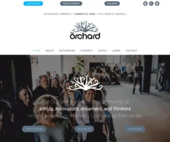 Theorchardcommunity.com(Helping people become who God created them to be) Screenshot