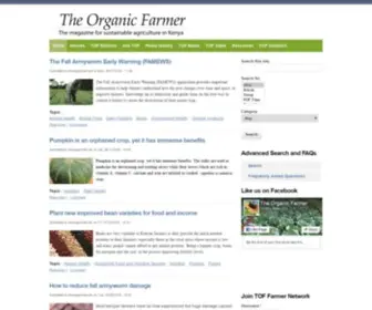 TheorganicFarmer.org(The Organic Farmer) Screenshot