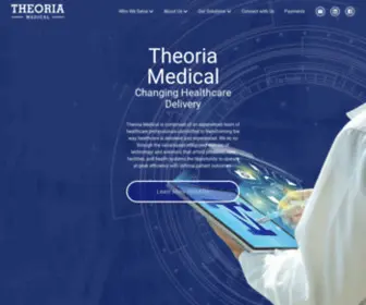 Theoriamedical.com(Theoria Medical) Screenshot