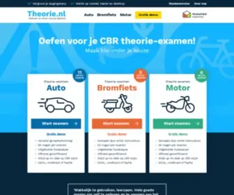 Theorie.nl(Theorie examen oefenenDirect online bij) Screenshot