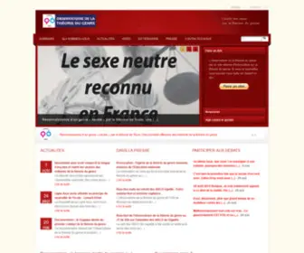 Theoriedugenre.fr(Théorie du genre) Screenshot