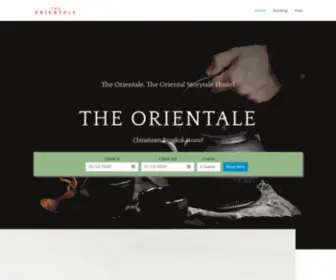 Theorientale.com(The Orientale Hostel) Screenshot