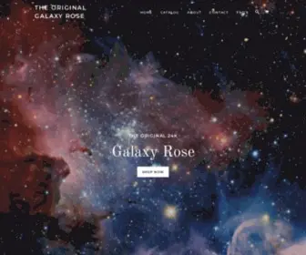 Theoriginalgalaxyrose.com(The Original Galaxy Rose) Screenshot