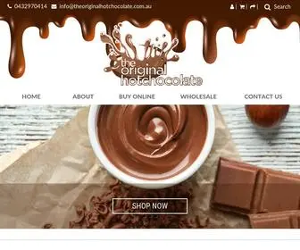 Theoriginalhotchocolate.com.au(The Original Hot Chocolate) Screenshot