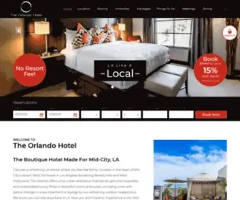 Theorlando.com(The Orlando Hotel) Screenshot