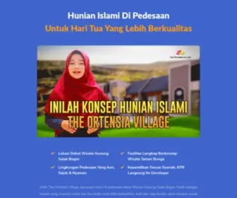 Theortensiavillage.com(Nikmati Hari Tua Yang Lebih Berkualitas Dengan Memiliki Unit The Ortensia Village) Screenshot