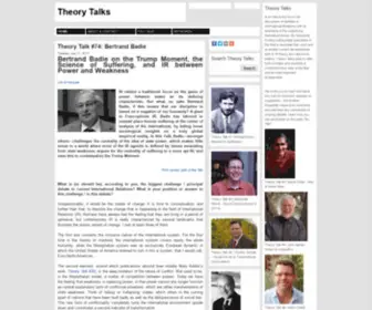 Theory-Talks.org(Theory Talks) Screenshot