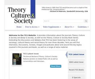 Theoryculturesociety.org(Theory, Culture & Society) Screenshot