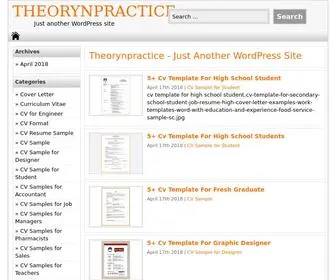 Theorynpractice.com(theorynpractice) Screenshot