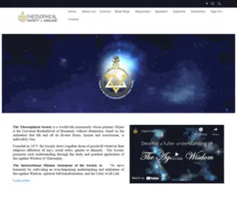 Theosophicalsociety.org.uk(The Theosophical Society) Screenshot