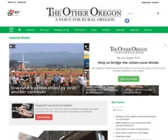 Theotheroregon.com(A Voice for Rural Oregon) Screenshot