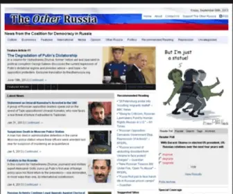 Theotherrussia.org(The Other Russia) Screenshot