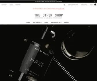 Theothershop.com.au(Shop luxury pieces from Australian and International labels Online) Screenshot