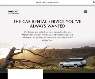 Theout.com(Rent a Range Rover) Screenshot