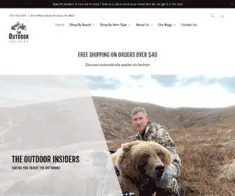 Theoutdoorinsiders.com(Hunting Gear) Screenshot