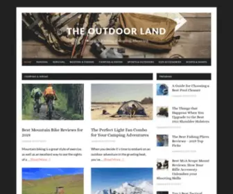 Theoutdoorland.com(The Outdoor Land) Screenshot