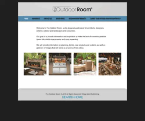 Theoutdoorroom.com(The Outdoor Room) Screenshot