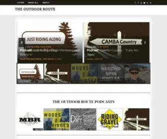 Theoutdoorroute.com(The Outdoor Route) Screenshot