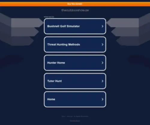 Theoutdoorshow.ae(theoutdoorshow) Screenshot